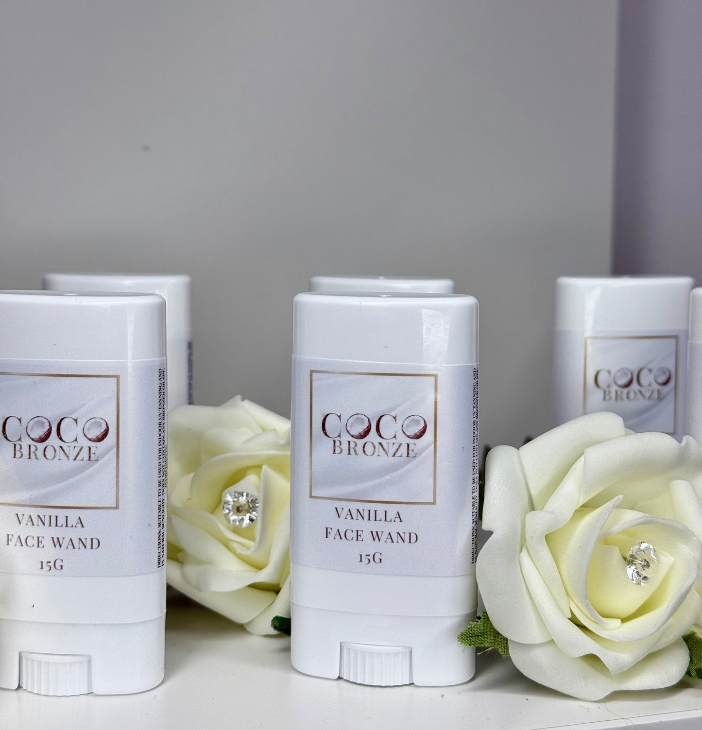 Vanilla facial tanning wands